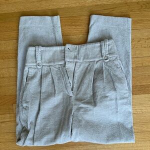 Corduroy Reiss Trousers / Beige / Size Small